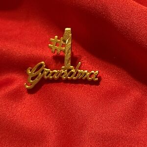 Unique Vintage Gold #1 Grandma Brooch